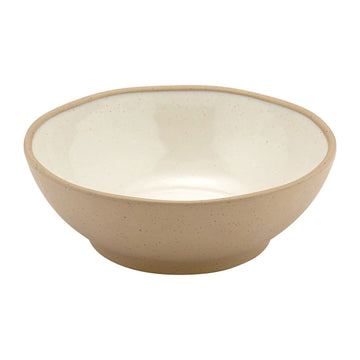 Dalebrook from Global Tableware Collective Marl Melamine Bowl, 48 oz., 6/Case - Beige Bone-Cream White