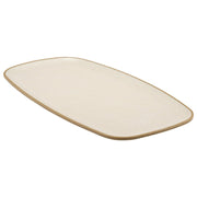 Dalebrook from Global Tableware Collective TCM4609 Marl Melamine Plate, 7 1/2" x 14", 12/Case - Default Title