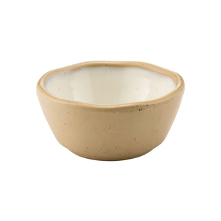 Dalebrook from Global Tableware Collective Marl Melamine Ramekin, 2.2 oz., 40/Case - Beige Bone-Cream White