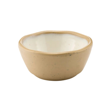 Dalebrook from Global Tableware Collective Marl Melamine Ramekin, 2.2 oz., 40/Case - Beige Bone-Cream White