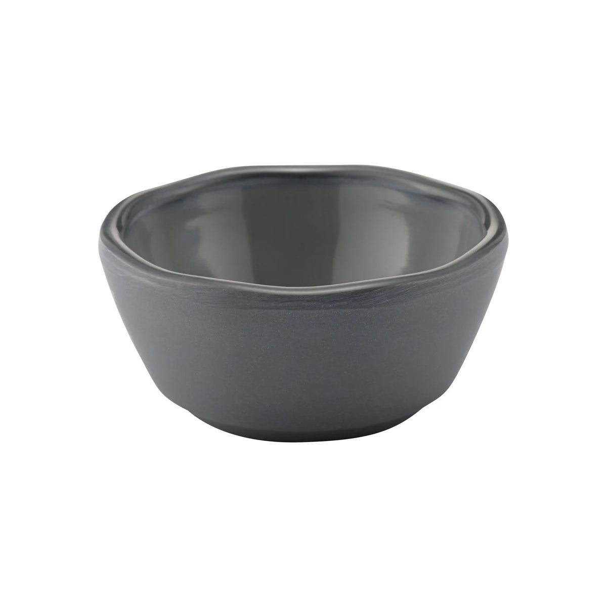 Dalebrook from Global Tableware Collective Marl Melamine Ramekin, 2.2 oz., 40/Case - Gray