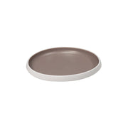 Dalebrook from Global Tableware Collective Trafalgar Melamine Plate, 1.4 oz., 6/Case - Brown White