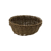 Dalebrook from Global Tableware Collective DBW251 Melamine Basket, 9 1/16" Diameter, Brown - Default Title