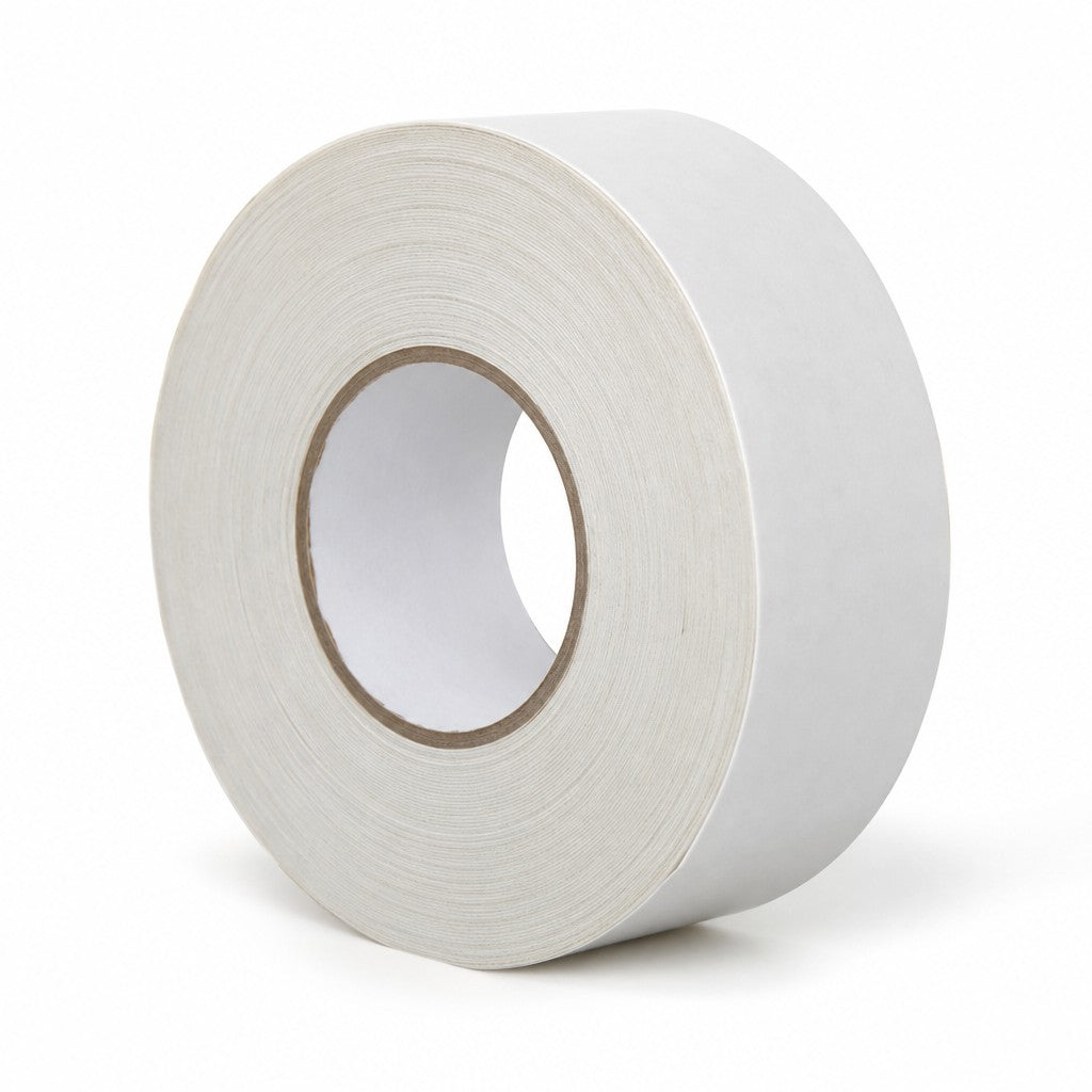 Lavex Carpet Tape, 2" 48 Millimeters x 23 Meters 25 Yards, White, 24/Case