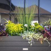 Mayne Horizon Vinyl Window Box, 10" Wide, Gray - photo 4