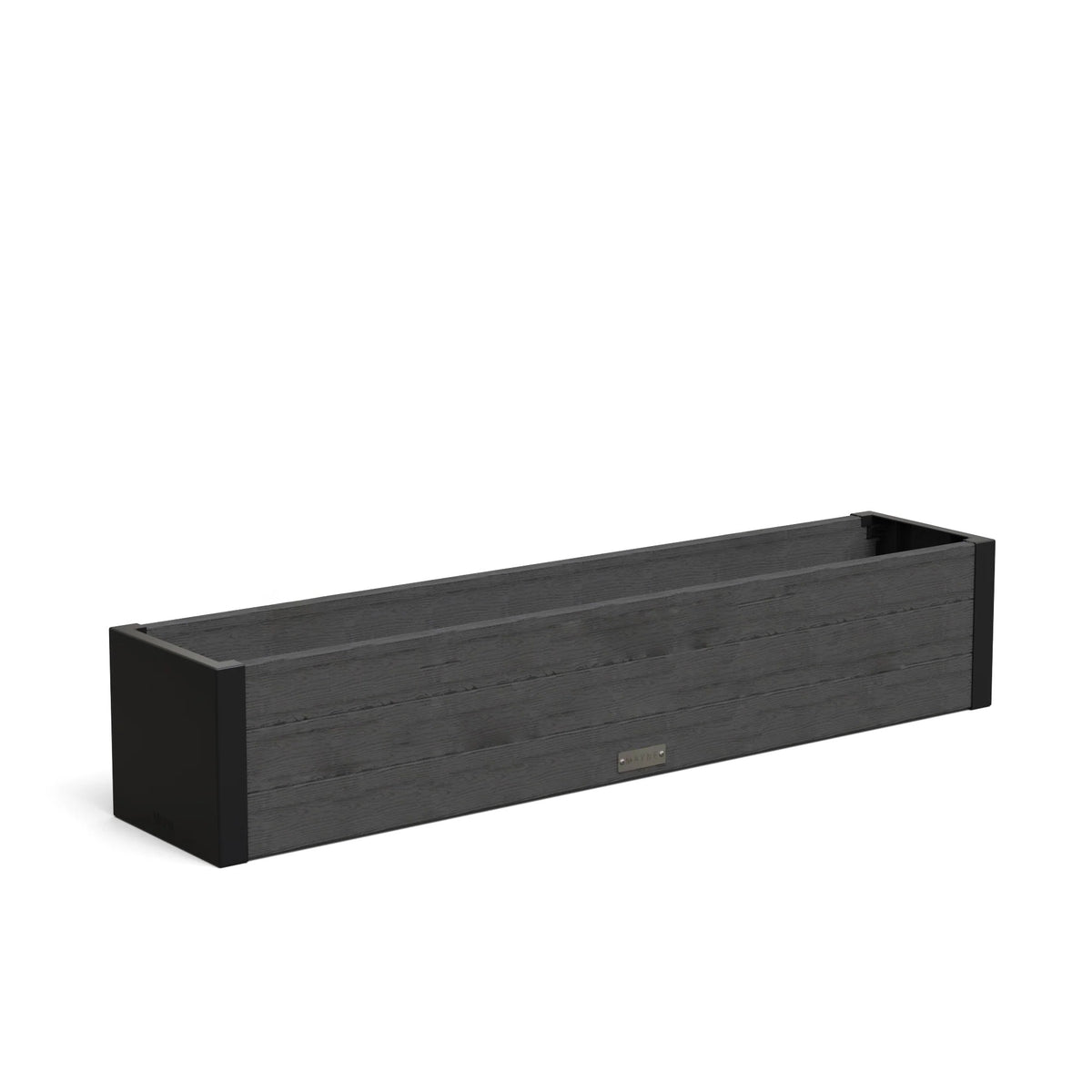 Mayne Horizon Vinyl Window Box, 10" Wide, Gray - photo 5
