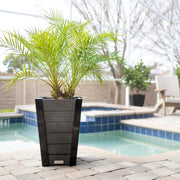 Mayne Horizon Vinyl Planter, Gray - photo 3