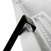 Mayne Powder Coated Steel Bracket, 1 13/16" x 3 3/4", Black - photo 2