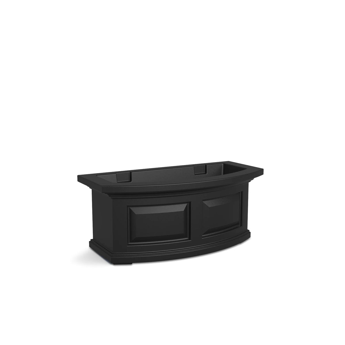 Mayne Nantucket Window Box, 10 1/4" High, Black - photo 2