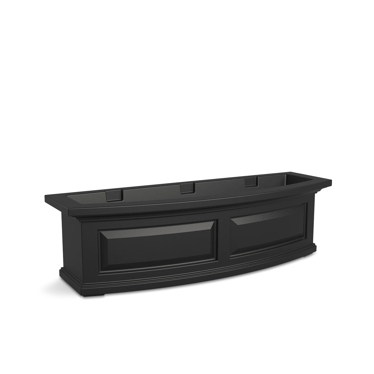 Mayne Nantucket Window Box, 10 1/4" High, Black - photo 4