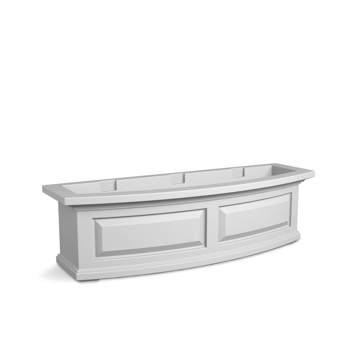 Mayne Nantucket Window Box, 10 1/4" High, White - photo 5