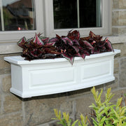 Mayne Nantucket Window Box, 10 1/4" High, White - photo 6