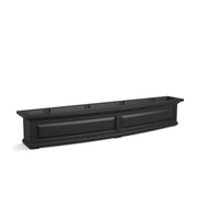 Mayne Nantucket Window Box, 10 1/4" High, Black - 4.5 gal. 6.5 dry gallons