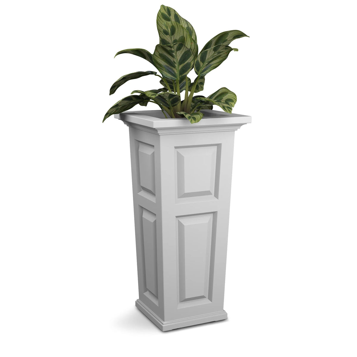 Mayne Nantucket Planter, White - 10 dry gallons