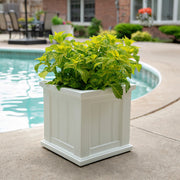 Mayne Cape Cod Planter, White - photo 3