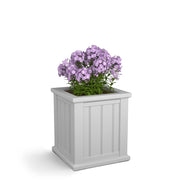 Mayne Cape Cod Planter, White - 4.6 dry gallons