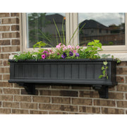 Mayne Cape Cod Window Box, 11" Wide, Black - photo 5