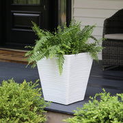 Mayne 4891-W Bristol Planter, 2.8 gal. 5.3 dry gallons, White - photo 4