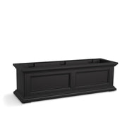 Mayne 5822 Fairfield Window Box, 6.5 gal. - Black