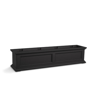 Mayne 5823 Fairfield Window Box, 9.5 gal. - Black