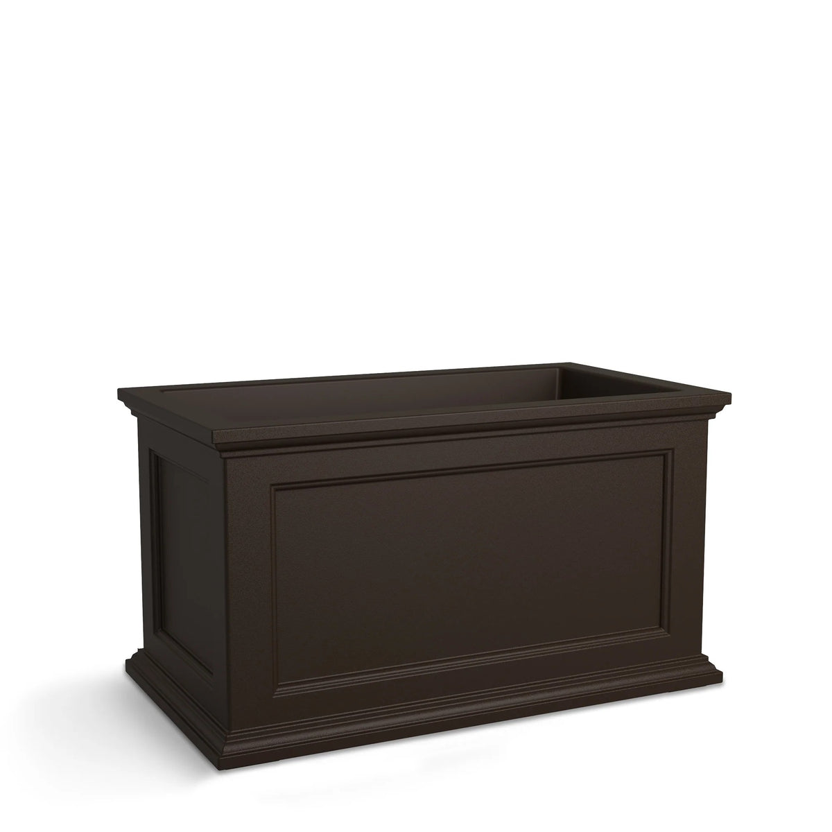Mayne Fairfield Espresso Planter, Brown - photo 5
