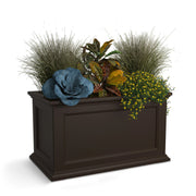 Mayne Fairfield Espresso Planter, Brown - 16 gal. 22 dry gallons