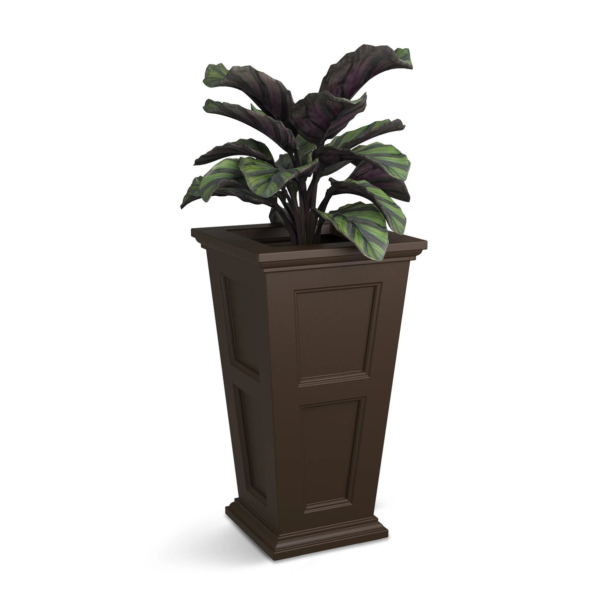 Mayne Fairfield Espresso Planter, Brown - 6.5 gal. 8 dry gallons