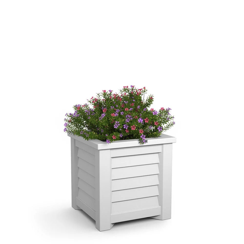 Mayne Lakeland Planter, White - photo 2