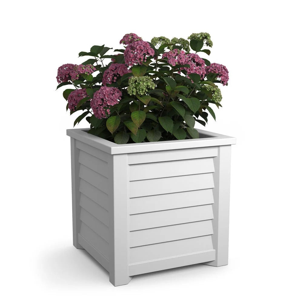 Mayne Lakeland Planter, White - photo 3