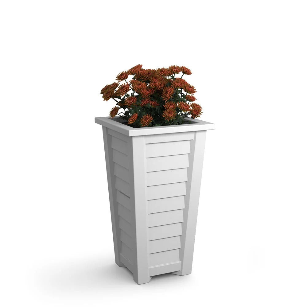 Mayne Lakeland Planter, White - 6.7 - 7.4 gal.