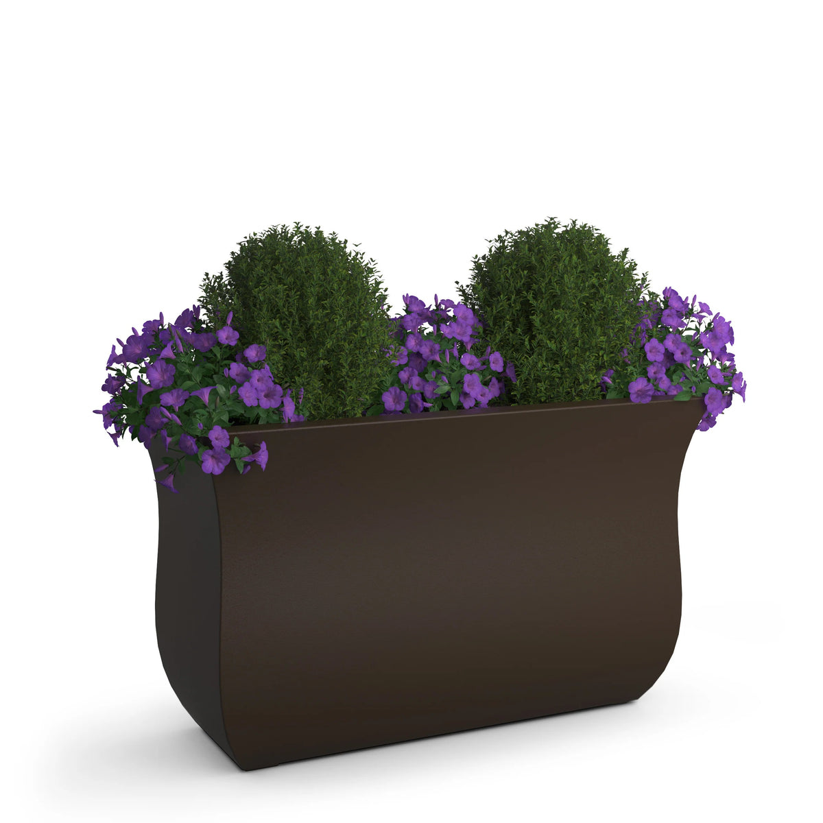Mayne Valencia Window Box, Brown - 35"
