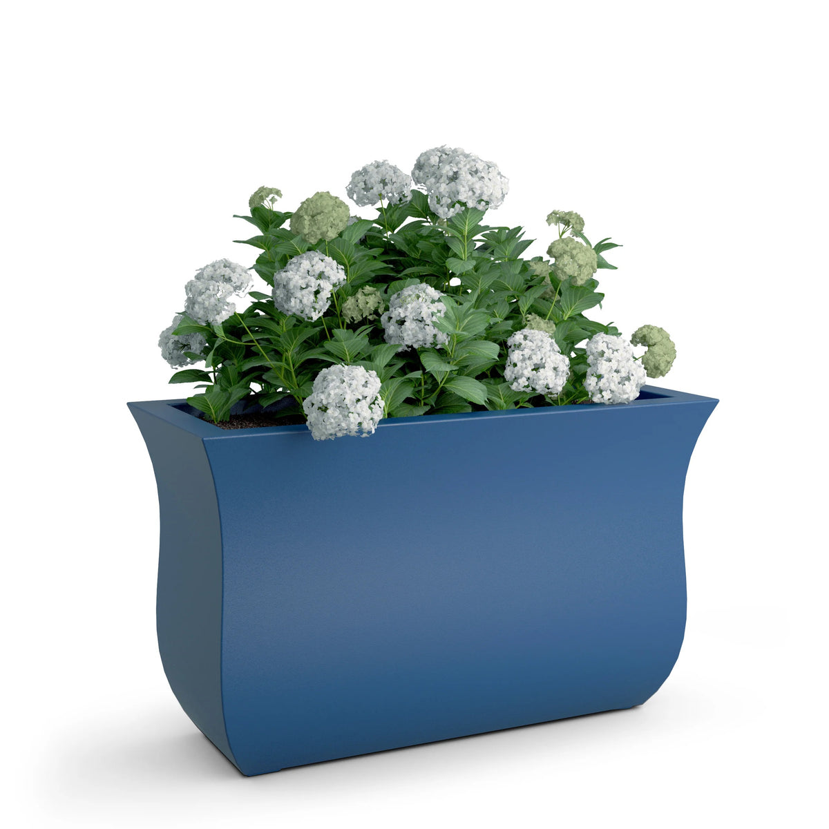 Mayne 5875-NB Valencia Planter, 15 dry gallons, Blue - Default Title