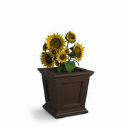 Mayne Fairfield Espresso Planter, Brown - 2.25 gal. 4.5 dry gallons