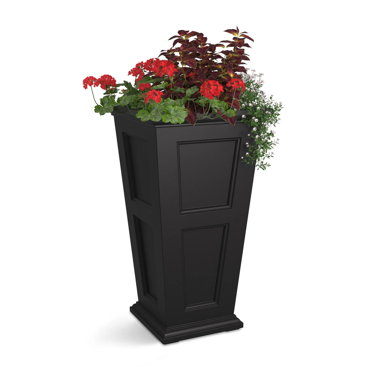 Mayne Fairfield Planter, Black - 40 gal.