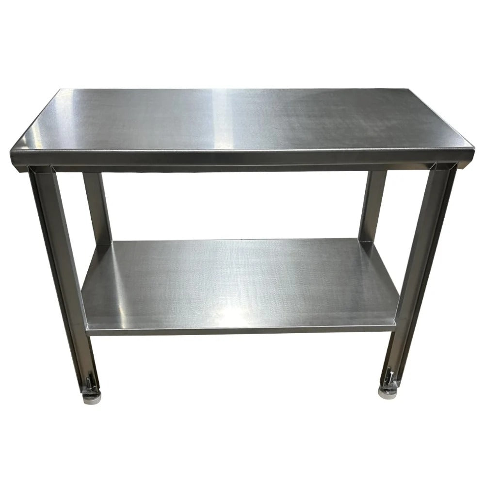 SSL Industries, LLC SSL-1001 Stainless Steel Work Table, 30" x 36" - Adjustable UHMW Foot Pads