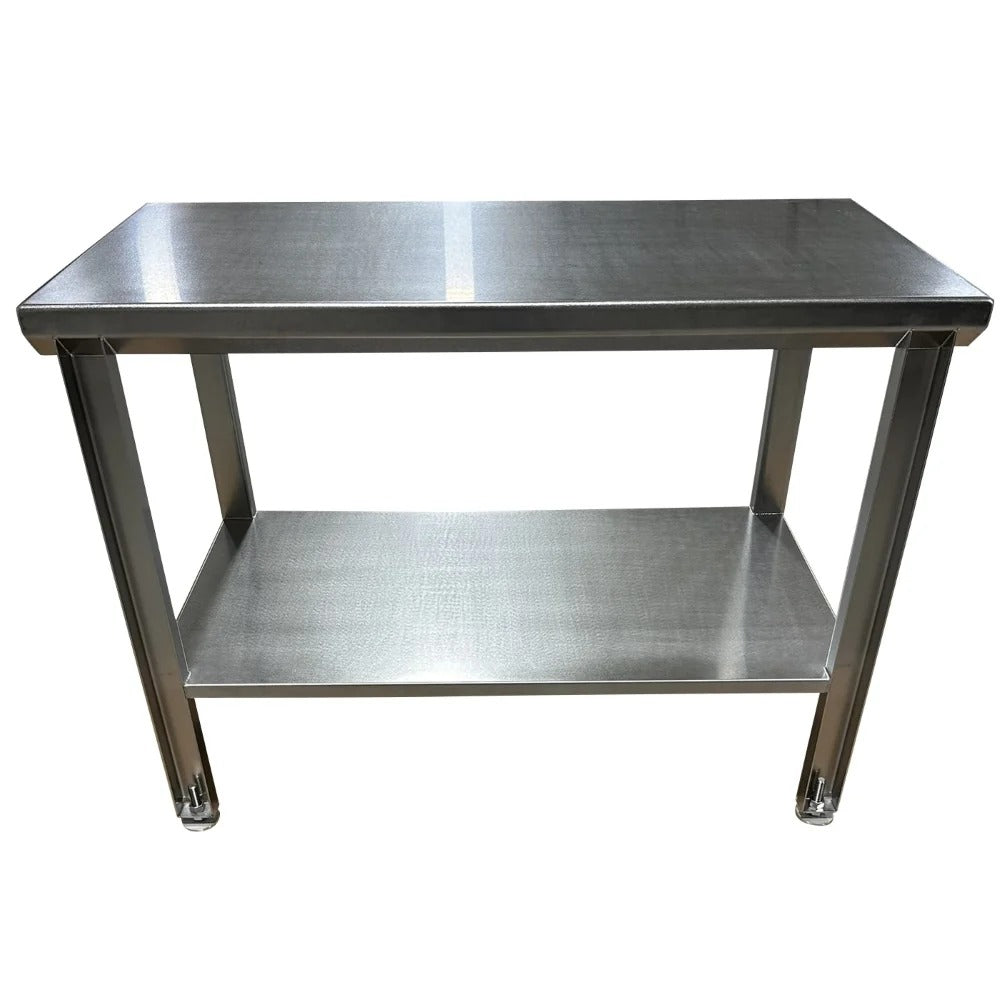 SSL Industries, LLC SSL-1001 Stainless Steel Work Table, 30" x 36" - Adjustable Foot Pads