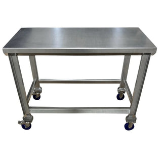 SSL Industries, LLC SSL-1001 Work Table, 24" x 48" - 4" Casters