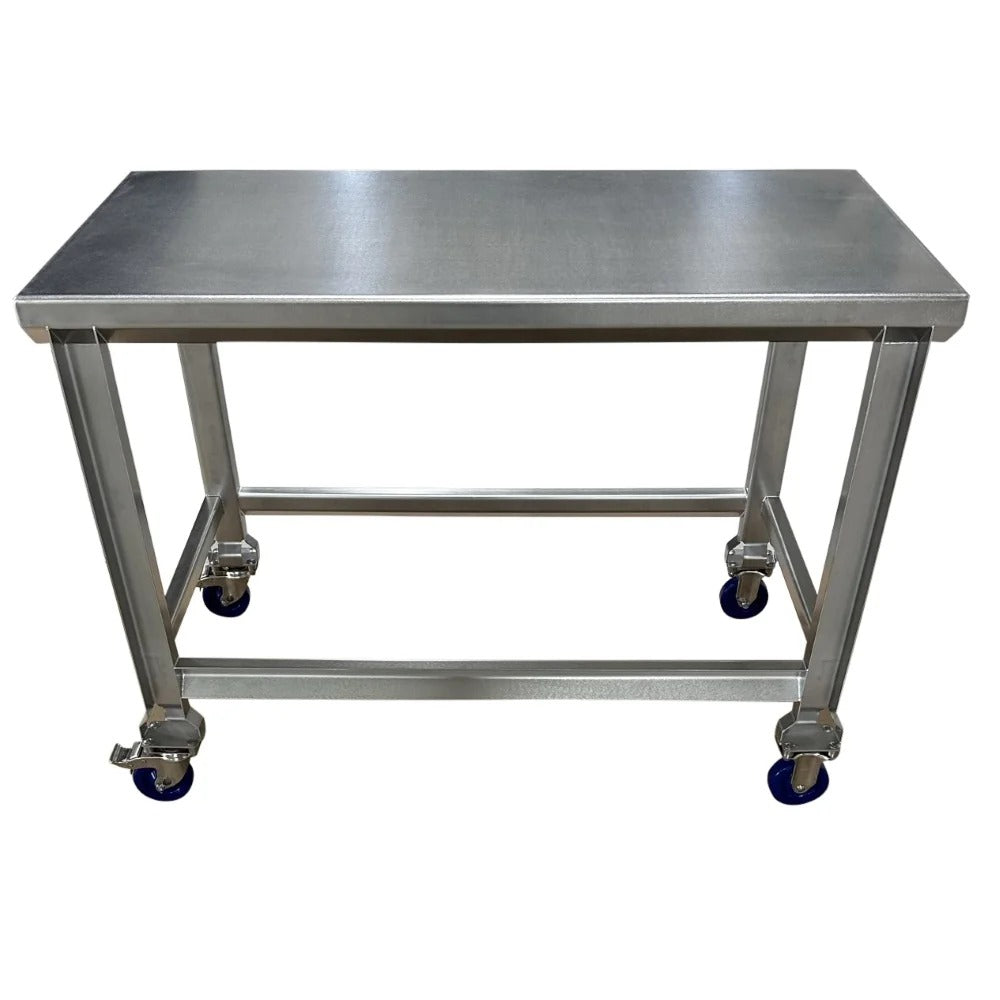 SSL Industries, LLC SSL-1001 Work Table, 24" x 60" - 4" Casters
