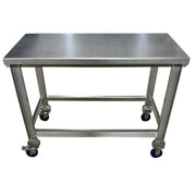 SSL Industries, LLC SSL-1001 Work Table, 24" x 36" - 4" Casters