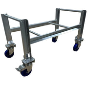 SSL Industries, LLC Stainless Steel Cart, 17 1/4" x 31", Silver - photo 2