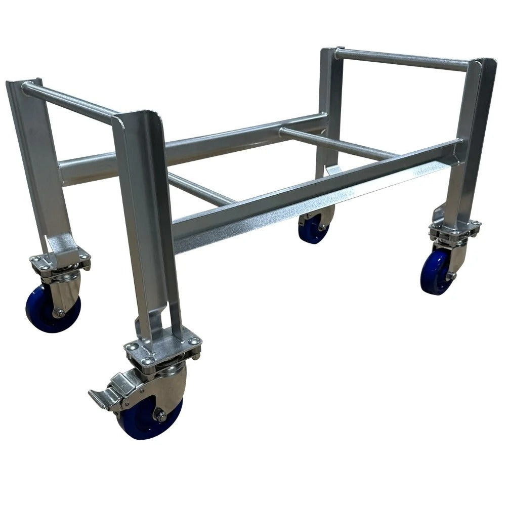 SSL Industries, LLC Stainless Steel Cart, 17 1/4" x 31", Silver - photo 2