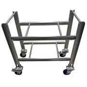 SSL Industries, LLC Stainless Steel Cart, 17 1/4" x 31", Silver - photo 6