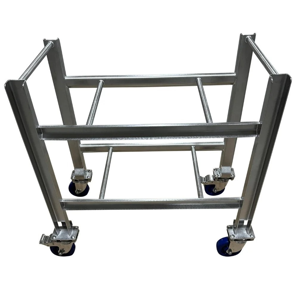SSL Industries, LLC Stainless Steel Cart, 17 1/4" x 31", Silver - photo 6