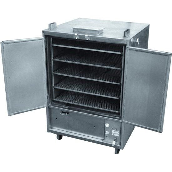 Holstein Manufacturing 444 Stainless Steel Convection Smoker, 20 Pans, Silver - Default Title