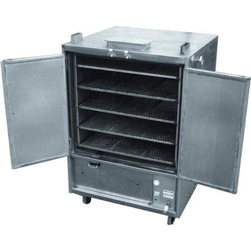 Holstein Manufacturing 444 Stainless Steel Convection Smoker, 20 Pans, Silver - Default Title