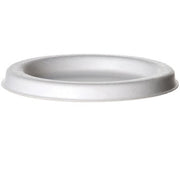 Eco-Products Plant Fiber Cup Lid, White - 4 oz.