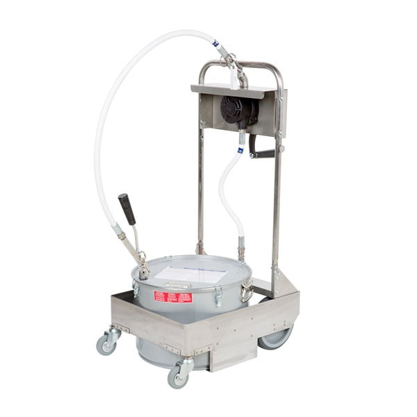 Miroil Oil Filter Machine, 41" High - 55 lb.