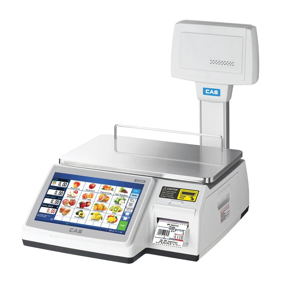 CAS USA Corporation CL7200P Price Computing Scale, 16 1/8" Wide - 30 lb.