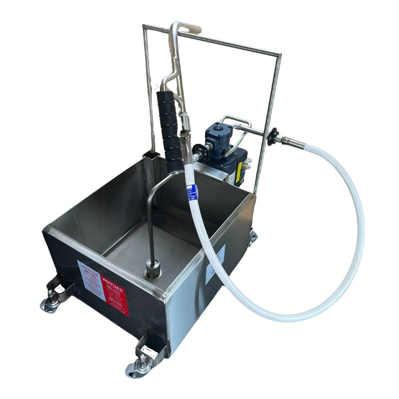 Miroil Oil Filter Machine, 37" High, 120V - 200 lb.