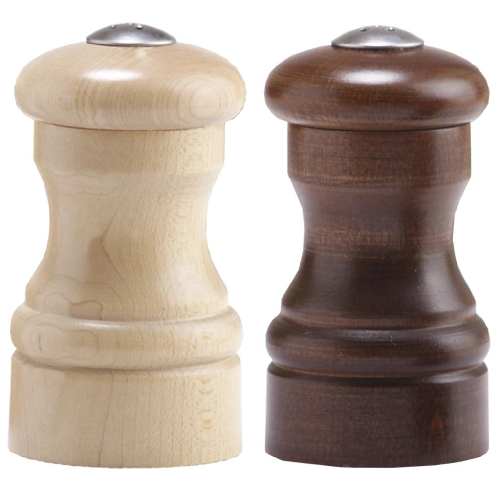 Chef Specialties Wood Pepper Set, 4" High - Walnut